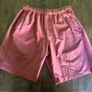 Myles Make Moves Mens‎ Large Standard Shorts Burnt Orange Outdoor Hiking Summer